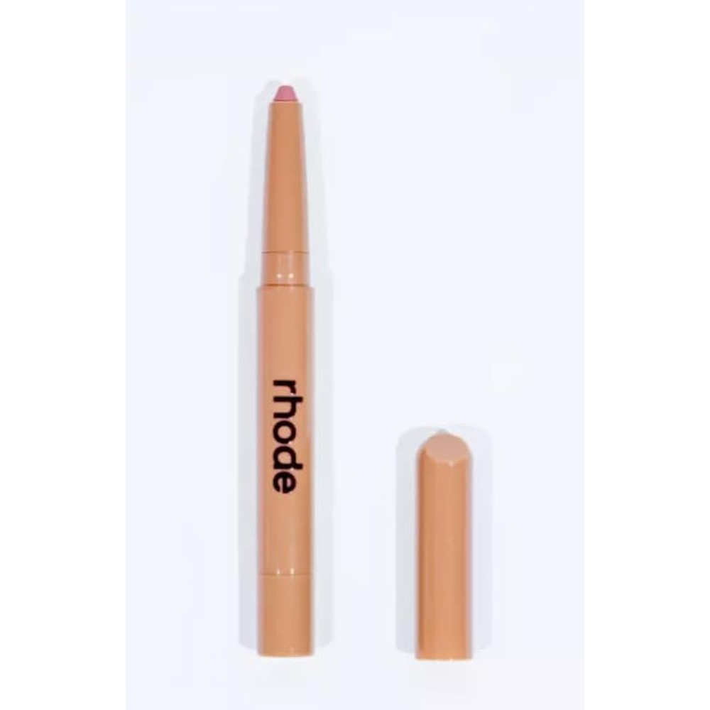 Rhode Peptide Lip Shape Lift front view of the beige-toned contouring lip liner packaging.