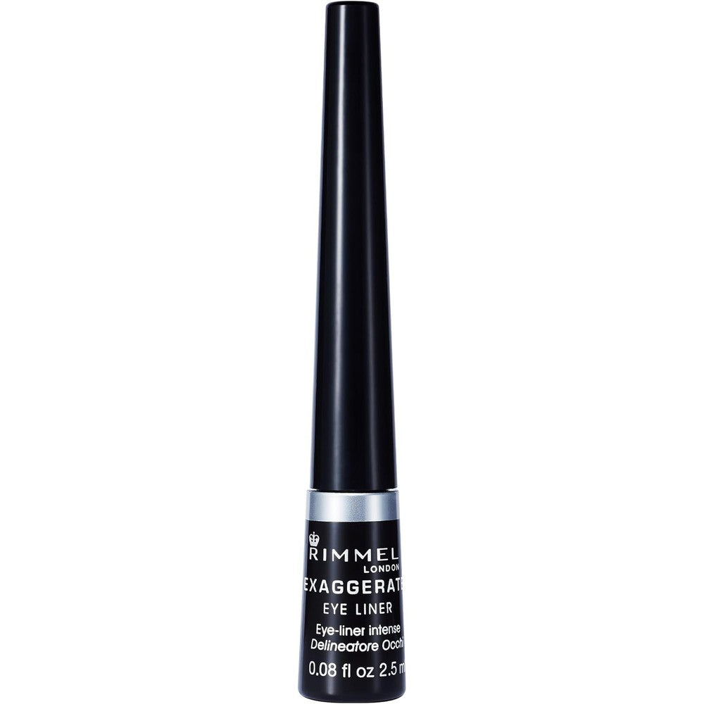 Eyeliner (%100 Black) Exaggerate Liquid 2.5ml Rimmel by rimmel
