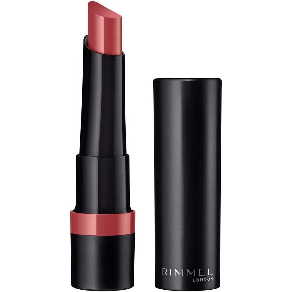 Rimmel LONDON Lasting Finish Extreme Lipstick, 100 Hella Pink, 0.08 Fluid Ounce