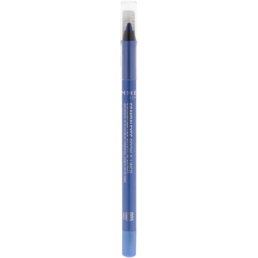 Rimmel Scandaleyes Waterproof Brow and Liner Kajal, Cobalt Craze