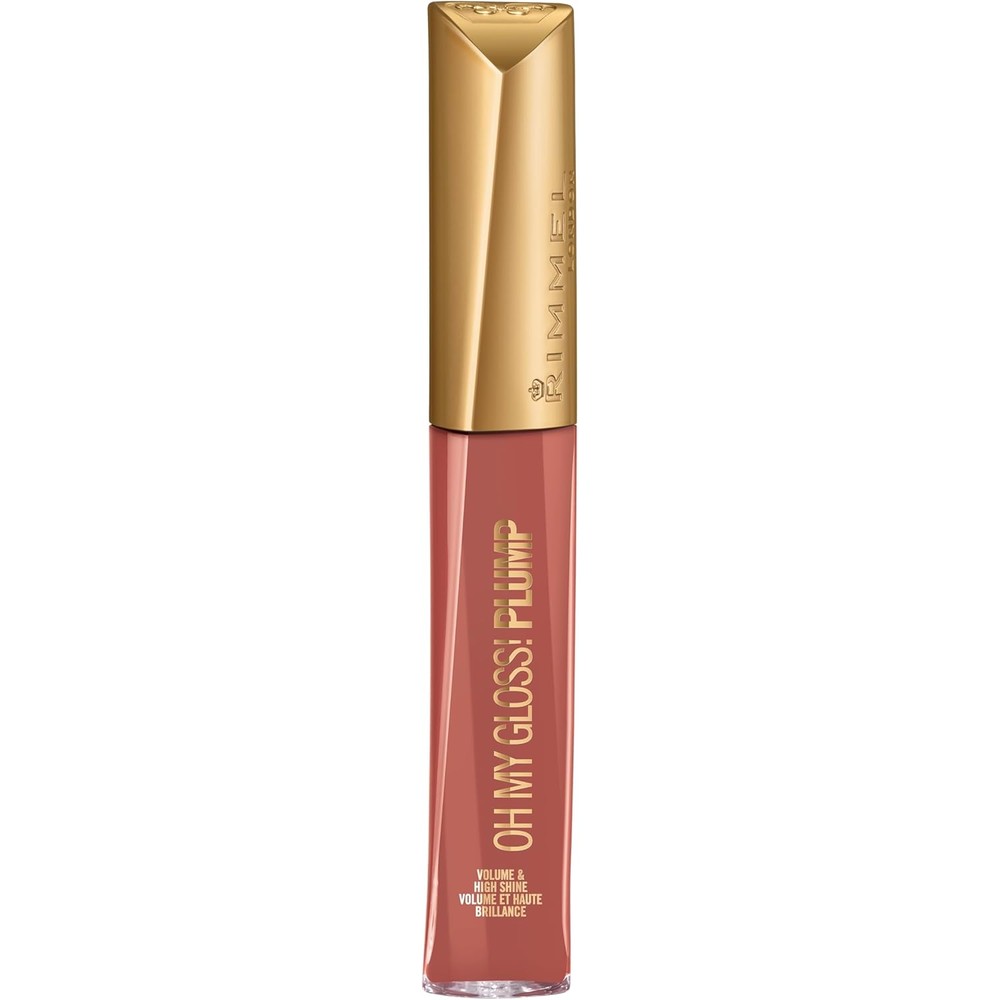Rimmel Stay Plumped Lip Gloss, 759 Spiced Nude, Pack of 1