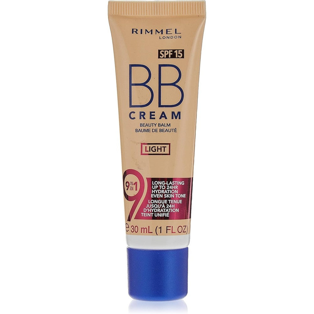 Rimmel London BB Cream with Brightening Effect, Light, 30ml, Pink