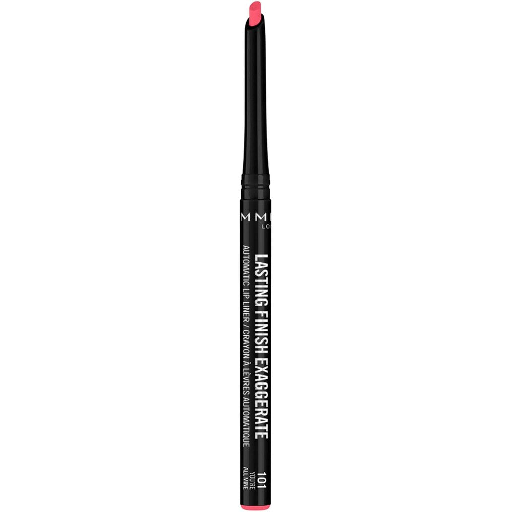 Rimmel Lasting Finish Exaggerate Automatic Lip Liner - Rich, Smooth Formula for Long Lasting Lip Looks - 101 You're All Mine, .01oz