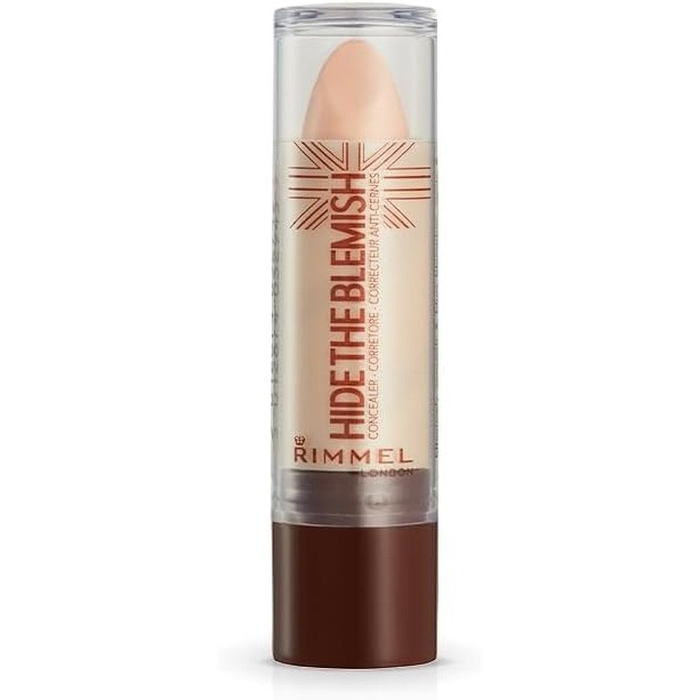 Rimmel London Hide the Blemish - 105 Golden Beige - Concealer Stick, Ultra-Creamy, Easy to Blend, 5-Hour Wear, 0.16oz