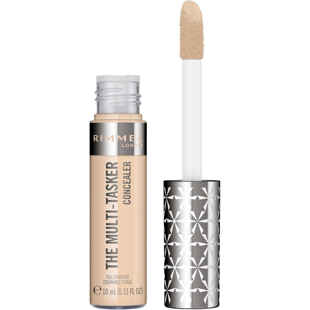 Rimmel London, Multi-Tasker Concealer, 020 Fair, Crease-Proof, Transfer-Proof, Waterproof, Up To 24-Hour Wear, Vegan Formula, 0.33oz