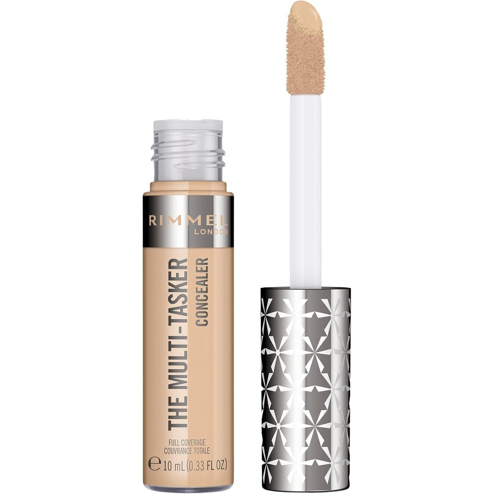Rimmel London, Multi-Tasker Concealer, 040 Ivory, Crease-Proof, Transfer-Proof, Waterproof, Up To 24-Hour Wear, Vegan Formula, 0.33oz