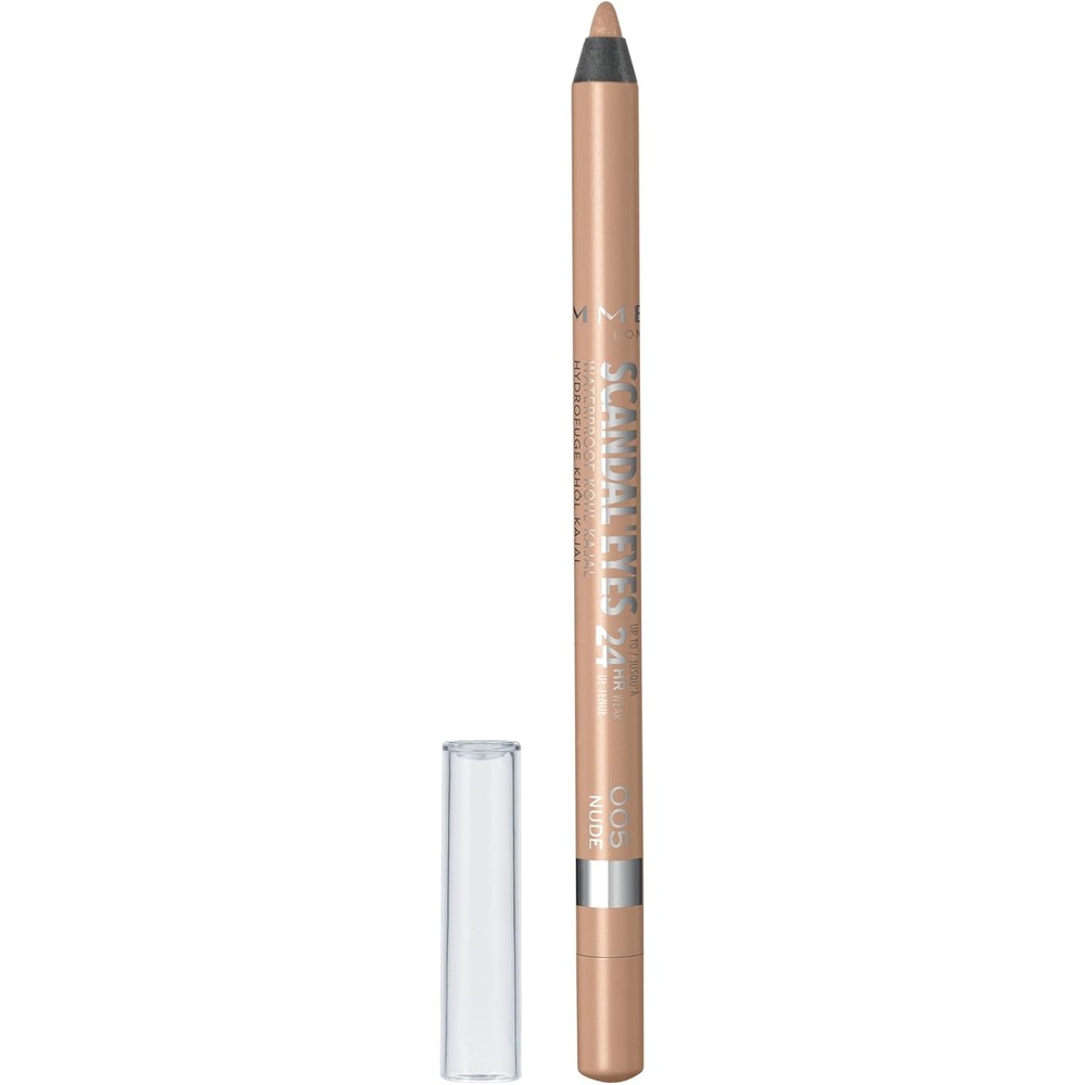 Rimmel London Scandaleyes Waterproof Kohl Kajal Eyeliner front view packaging