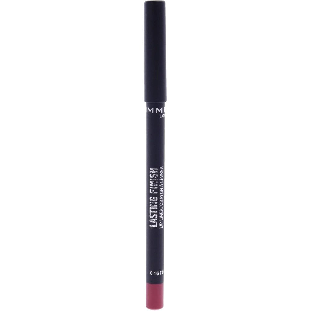 Rimmel Lasting Finish 8HR Soft Lip Liner Pencil - Vibrant, Blendable Formula to Lock Lipstick in Place for 8 Hours - 125 Indian Pink, .04oz