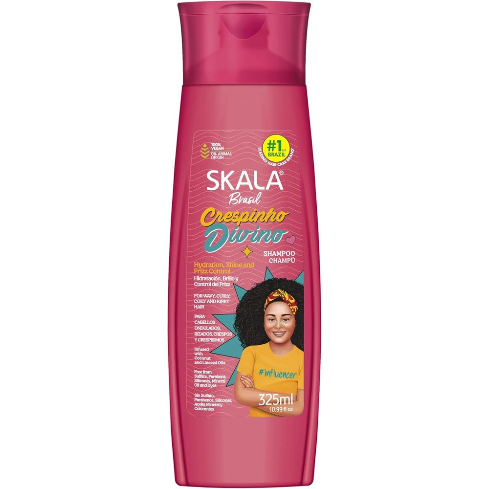 Skala Expert Crespo Divino Shampoo front bottle view for curly hair