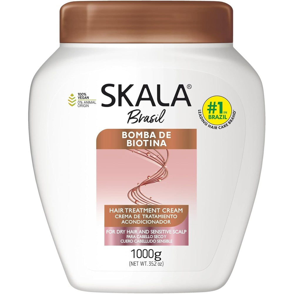 Skala Brasil Bomba de Biotina Hair Treatment Cream front view
