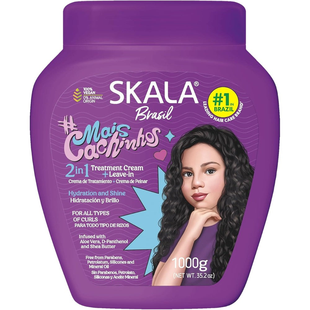 Skala Mais Cachinhos 2 in 1 Treatment Cream front view