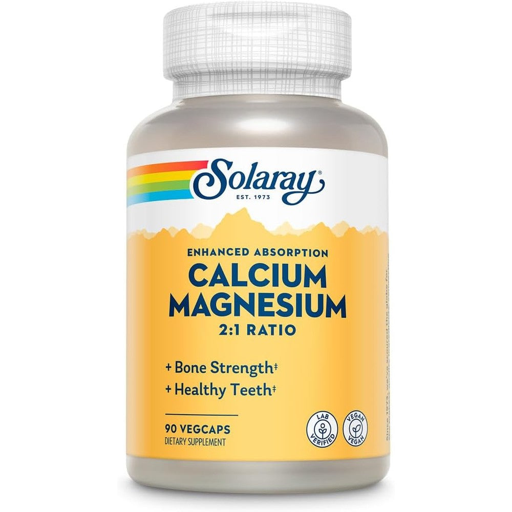 Calcium & Magnesium - Full Range Amino Acid Chelates in a Special Herb Base (90 Capsules)