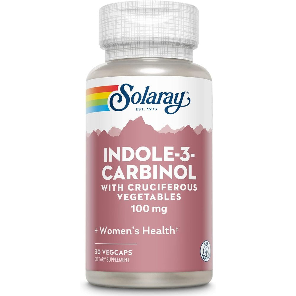 SOLARAY Indole-3-Carbinol 100mg | 30 Capsules