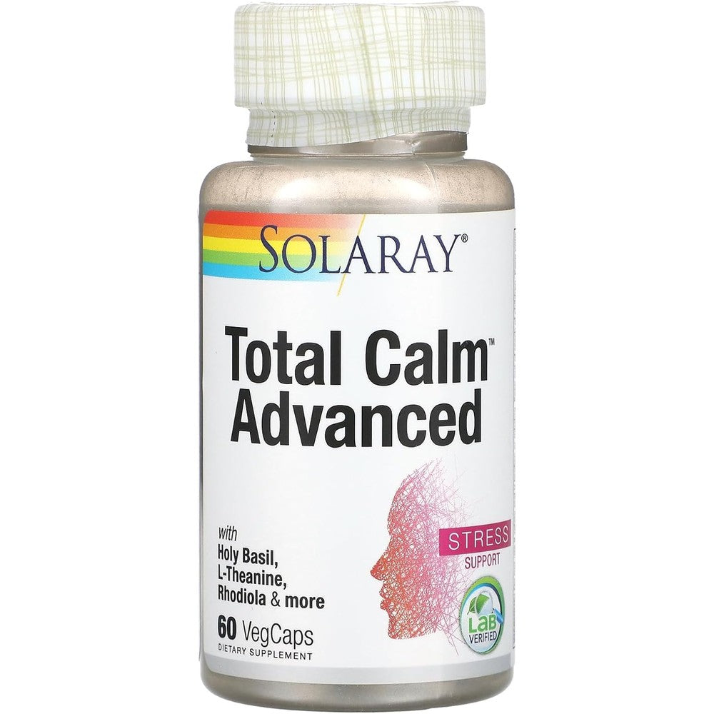 SOLARAY Total Calm Advanced Veg Capsules | 60 Count
