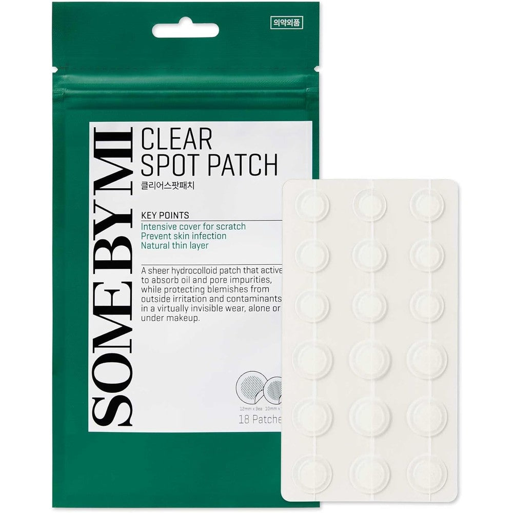 Some By Mi 30 Days Miracle Clear Spot Patch packaging front view showcasing authentic Korean skincare