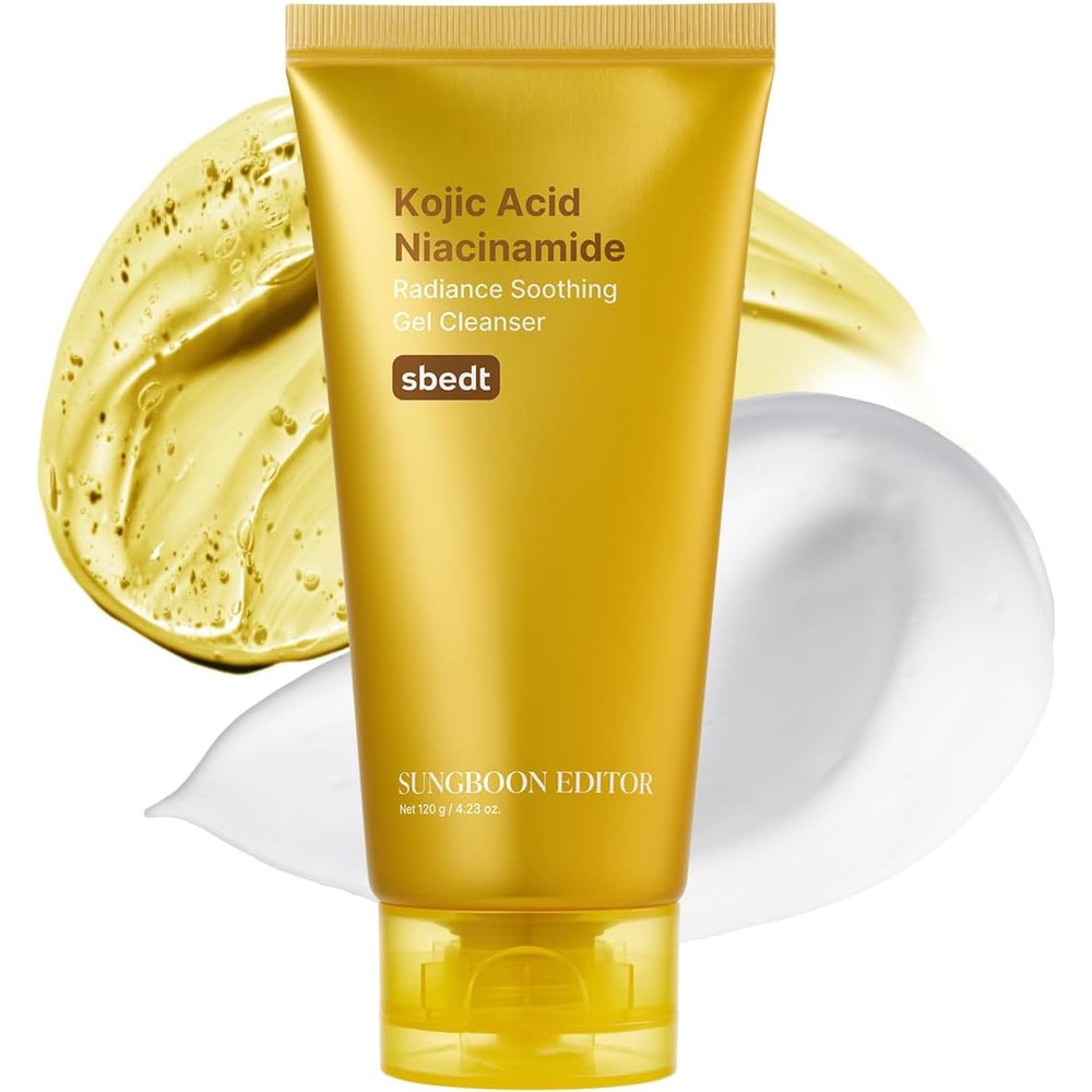 SUNGBOON EDITOR Kojic Acid Niacinamide Radiance Soothing Gel Cleanser (Original 4.23oz)
