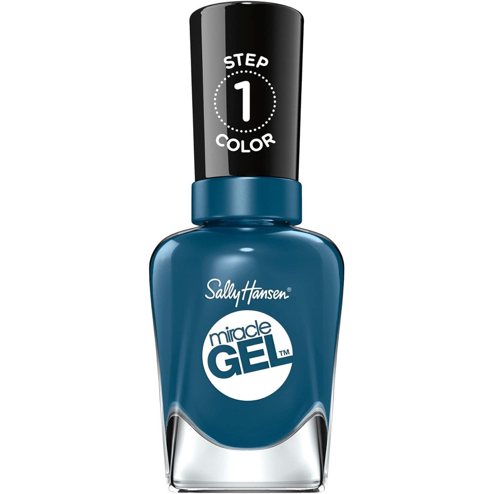 Sally Hansen Miracle Gel Nail Polish, Shade Swim Upstream #656, 0.5 Fl Oz (Pack of 1)