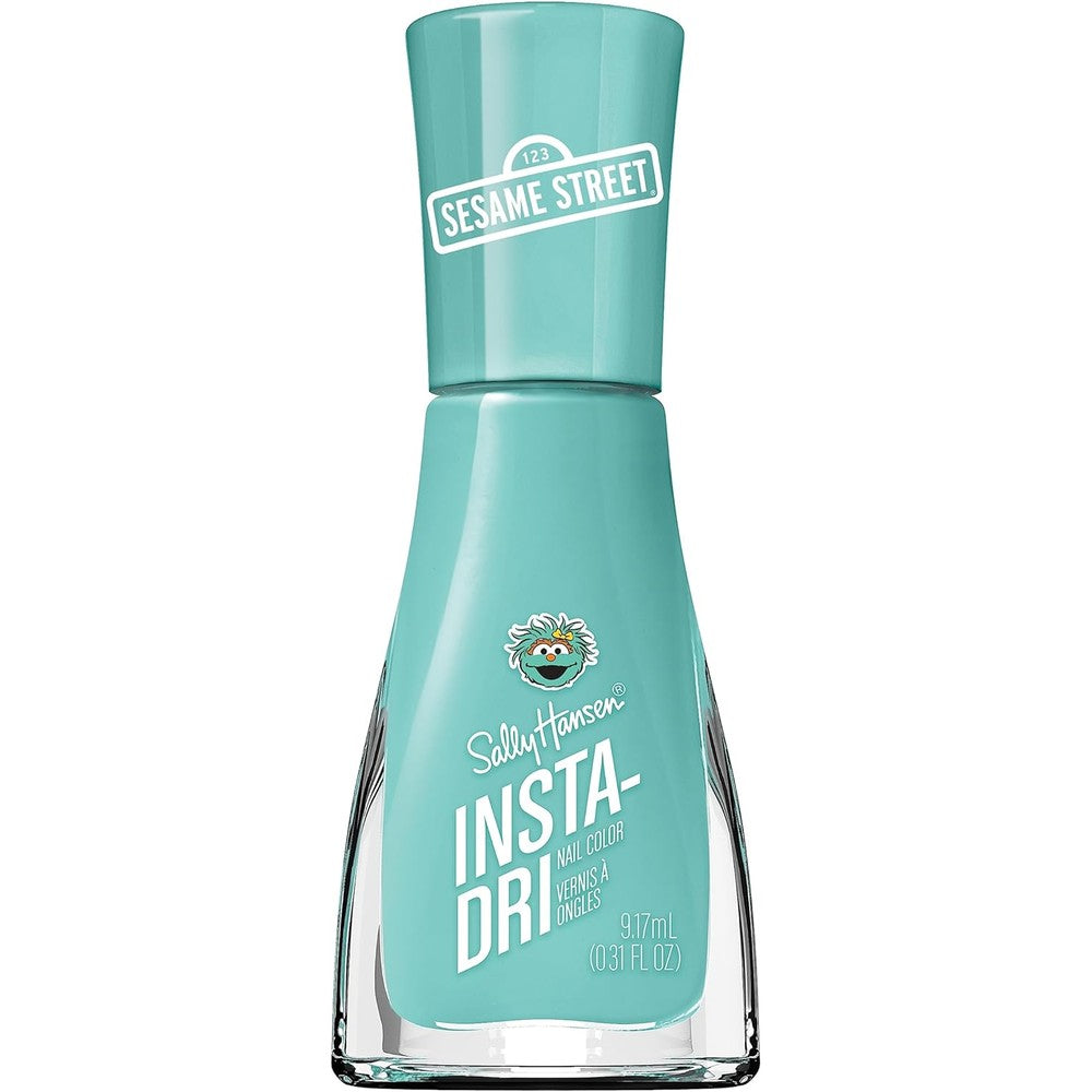 Sally Hansen Insta-Dri - Sesame Street Collection - Nail Polish - Turquesa Brillante - 0.31 fl oz