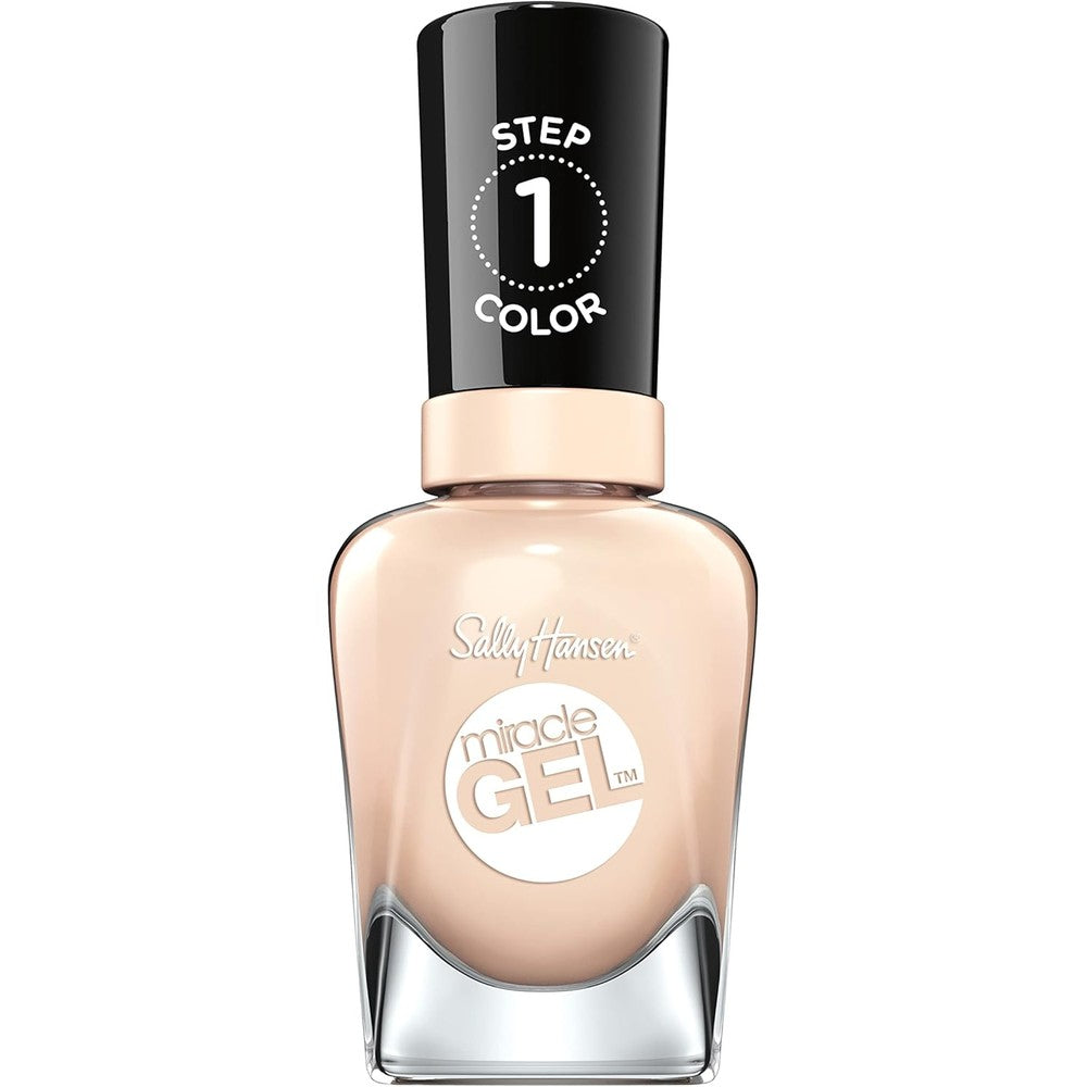 Sally Hansen Miracle Gel Nail Polish, Shade Cream of the Crop 109 (Packaging May Vary)