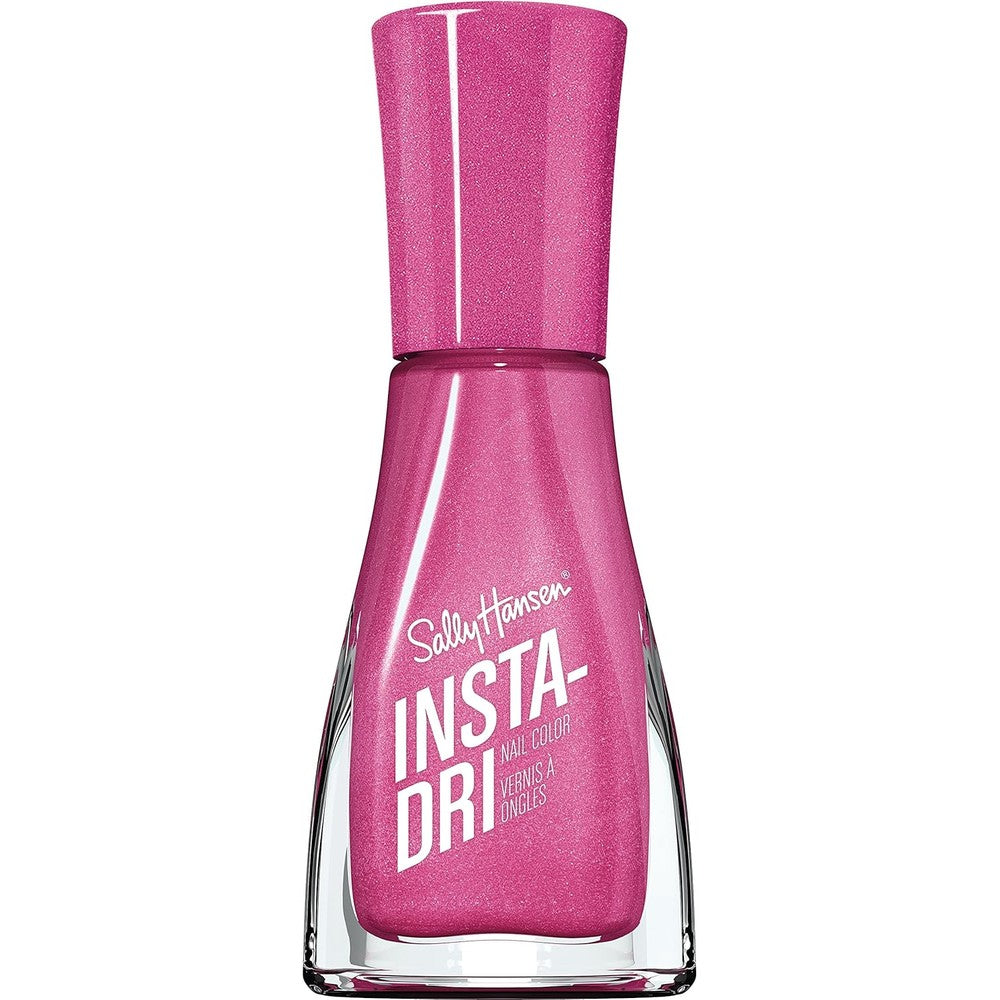 Sally Hansen Insta-Dri(R), Pumped Up Pink, Quick Dry, Long Lasting, Streak-Free Shine, Pink Nail Polish