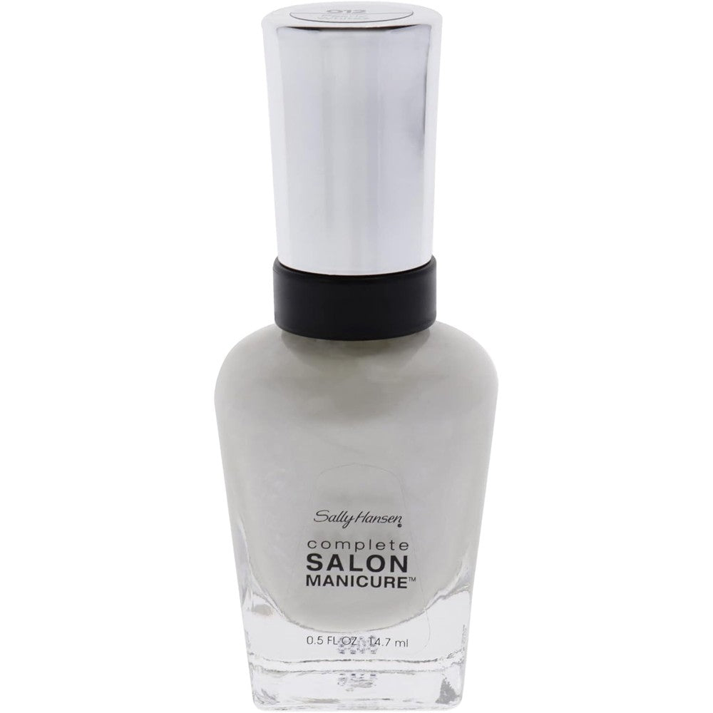 Sally Hansen Complete Salon Manicure Nail Polish | Multi-Benefit Nail Color |Strengthening Keratin Formula | 012 Pearly Whites