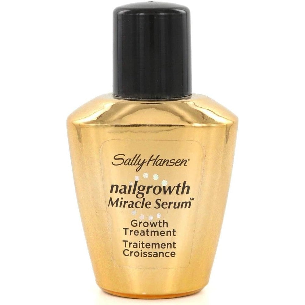 Sally Hansen Nail Treatment Nailgrowth Miracle(R) Nail Strengthener | Nail Serum with Biotin & Peptides | Strengthens, Protects & Promotes Growth | Clear Nail Polish