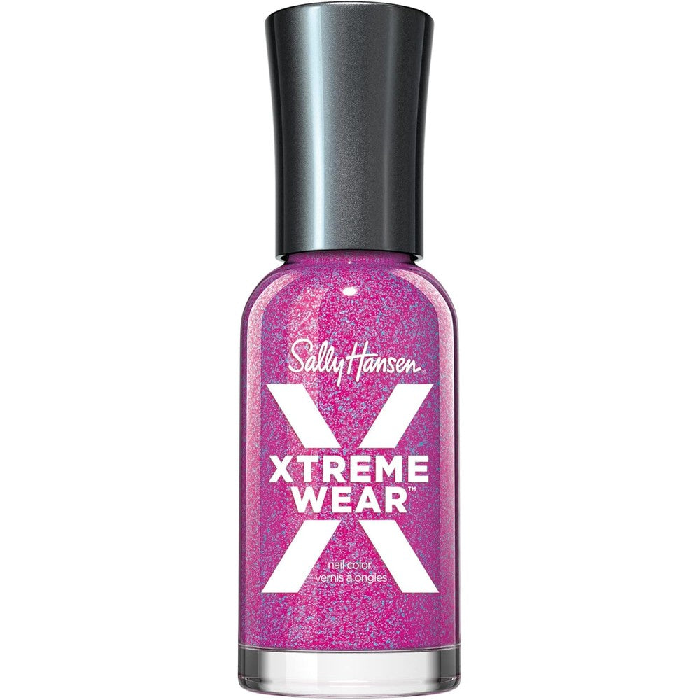 Sally Hansen Xtreme Wear Nail Polish | Streak-Free, Shiny Finish, Long-Lasting, Chip-Resistant, Opaque | Vivid Violet| Bright Violet Nail Color