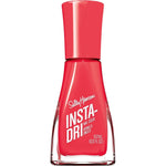Sally Hansen Insta-Dri Electric Feels Nail Polish | Quick Dry, Long Lasting, Streak-Free Shine | Opaque, Shiny | 358 Infa-redibly Hot| Neon Red Nail Color