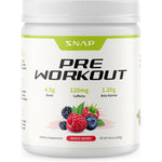 Snap Supplements Pre Workout Beet Root Powder, Nitric Oxide Supplements for Men and Women - Energy and Circulation Support, 8.8 oz, (30 Servings,1 Month Supply), Mixed Berry