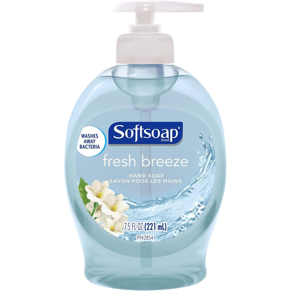 Softsoap Liquid Hand Soap Fresh Breeze 7.5 fluid ounce front view
