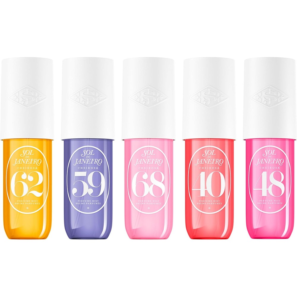 Sol De Janeiro Hair And Body Perfume Mist Bundle front view imported scent set