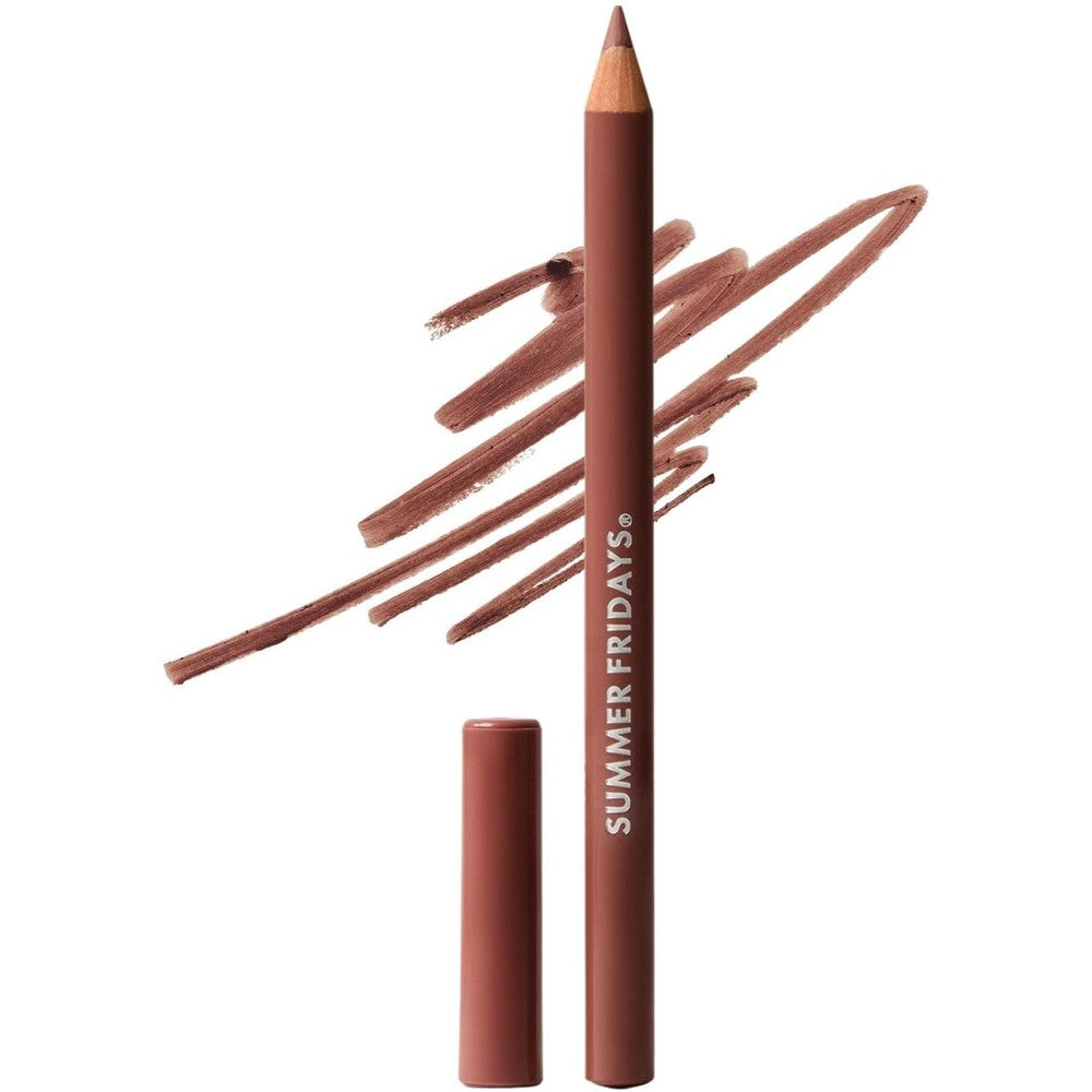 Summer Fridays SoftLine Lip Liner Toffee front view packaging