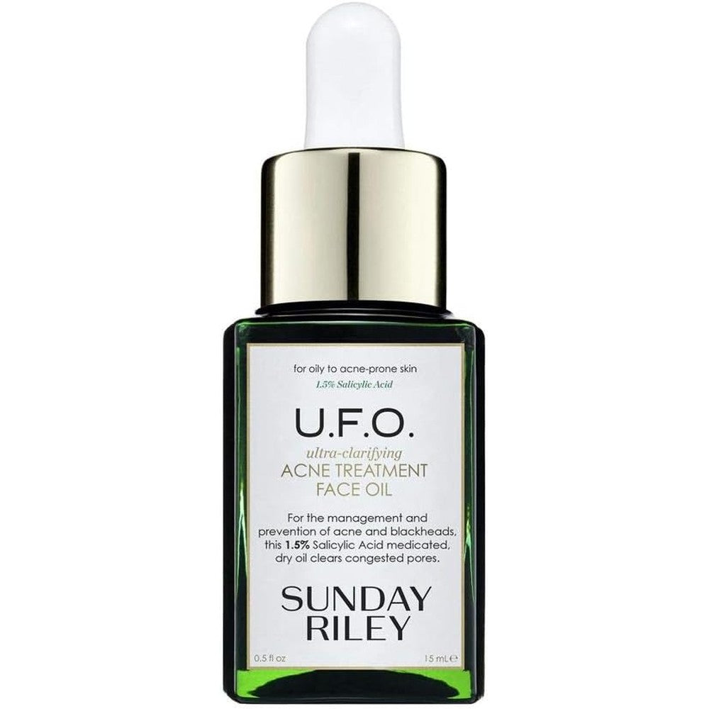 Sunday Riley U.F.O. Ultra-Clarifying Salicylic Acid and Tea Tree Acne Treatment Face Oil
