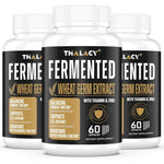 Thalacy Spermidine 13mg 1300mg Wheat Germ Extract Capsules 3 Pack bottles