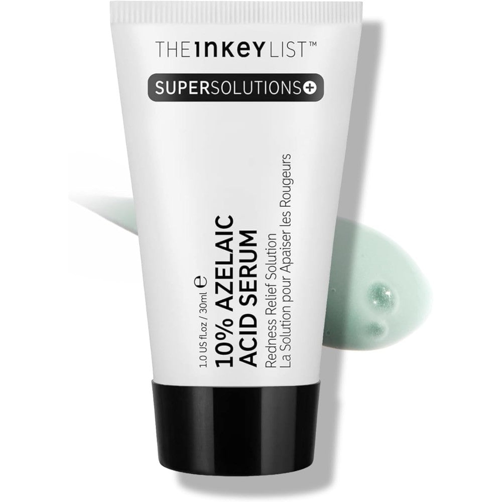 The INKEY List SuperSolutions Azelaic Acid 10 Percent Serum front view showing packaging tube.