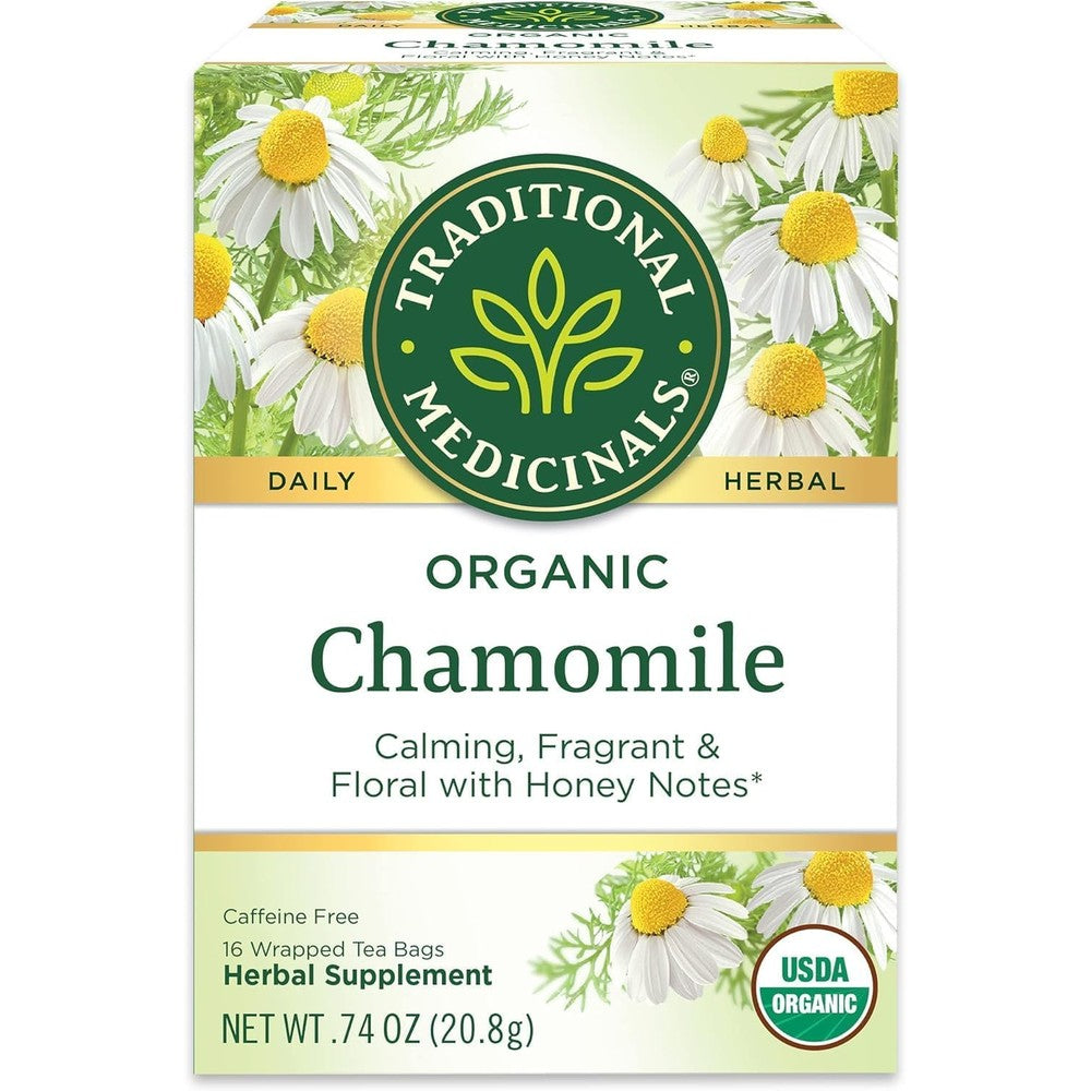 TRADITIONAL MEDICINALS TEA,OG1,CHAMOMILE, 16 BAG