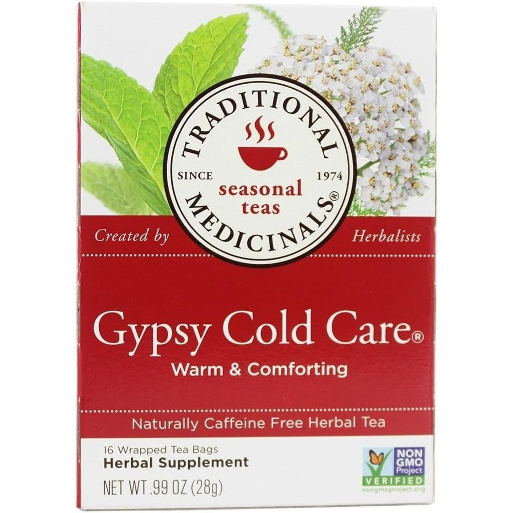TRADITIONAL MEDICINALS TEAS Gypsy Cold Care Tea 16 Bag