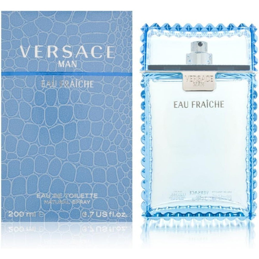 Versace Man Eau Fraiche by Versace for Men 6.7 oz Eau de Toilette Spray