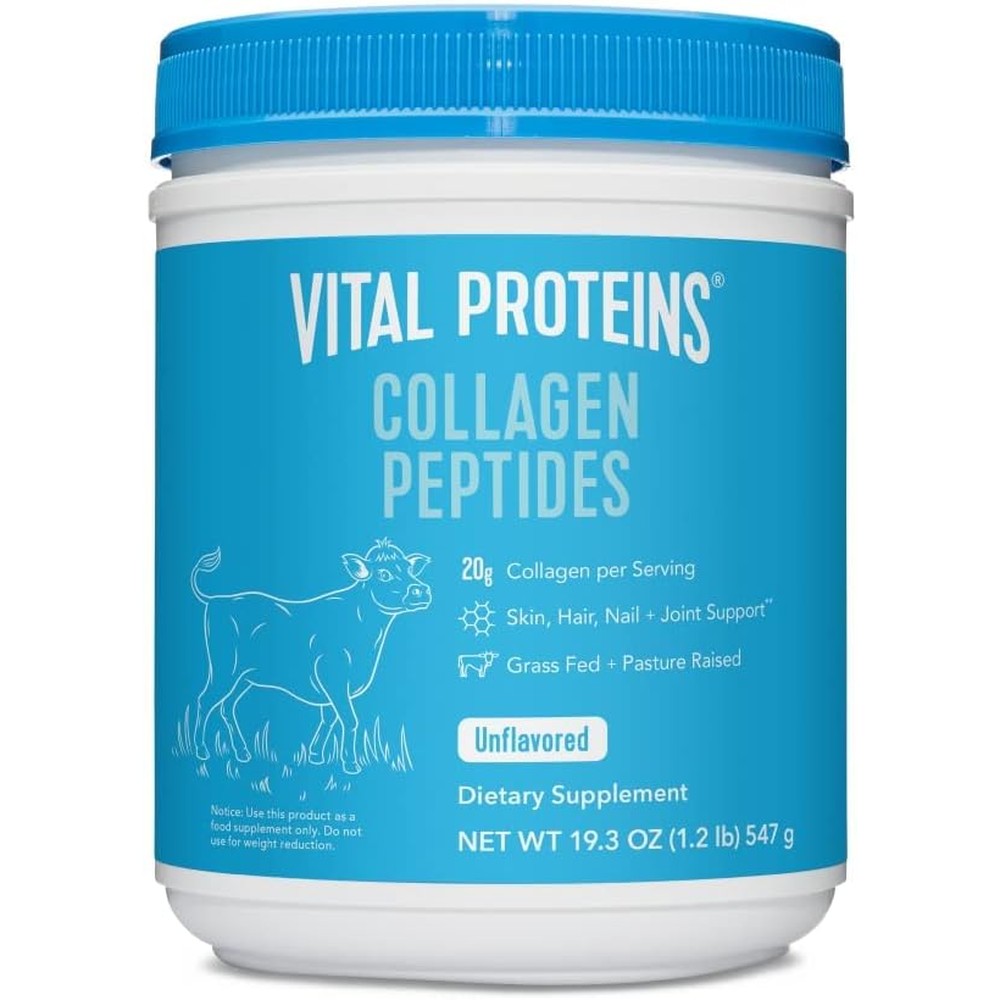 Vital Proteins unflavored collagen peptides container front view