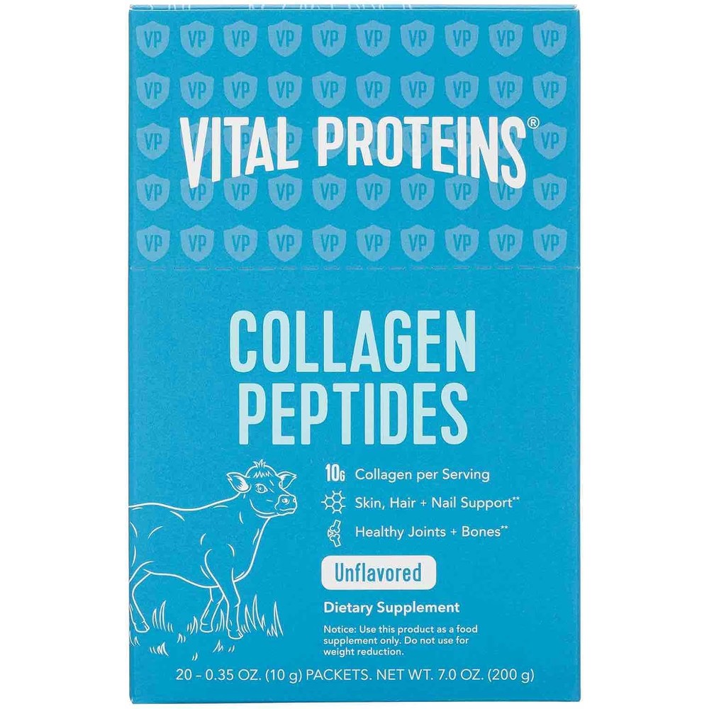 Vital Proteins Collagen Peptides 20 Count Box front view buy online