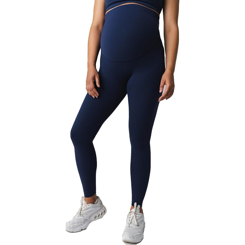Vitality Cloud II Women's Maternity Pants - Comfortable Over-Bump Stretch Leggings for Work and Essential Maternity Clothes
