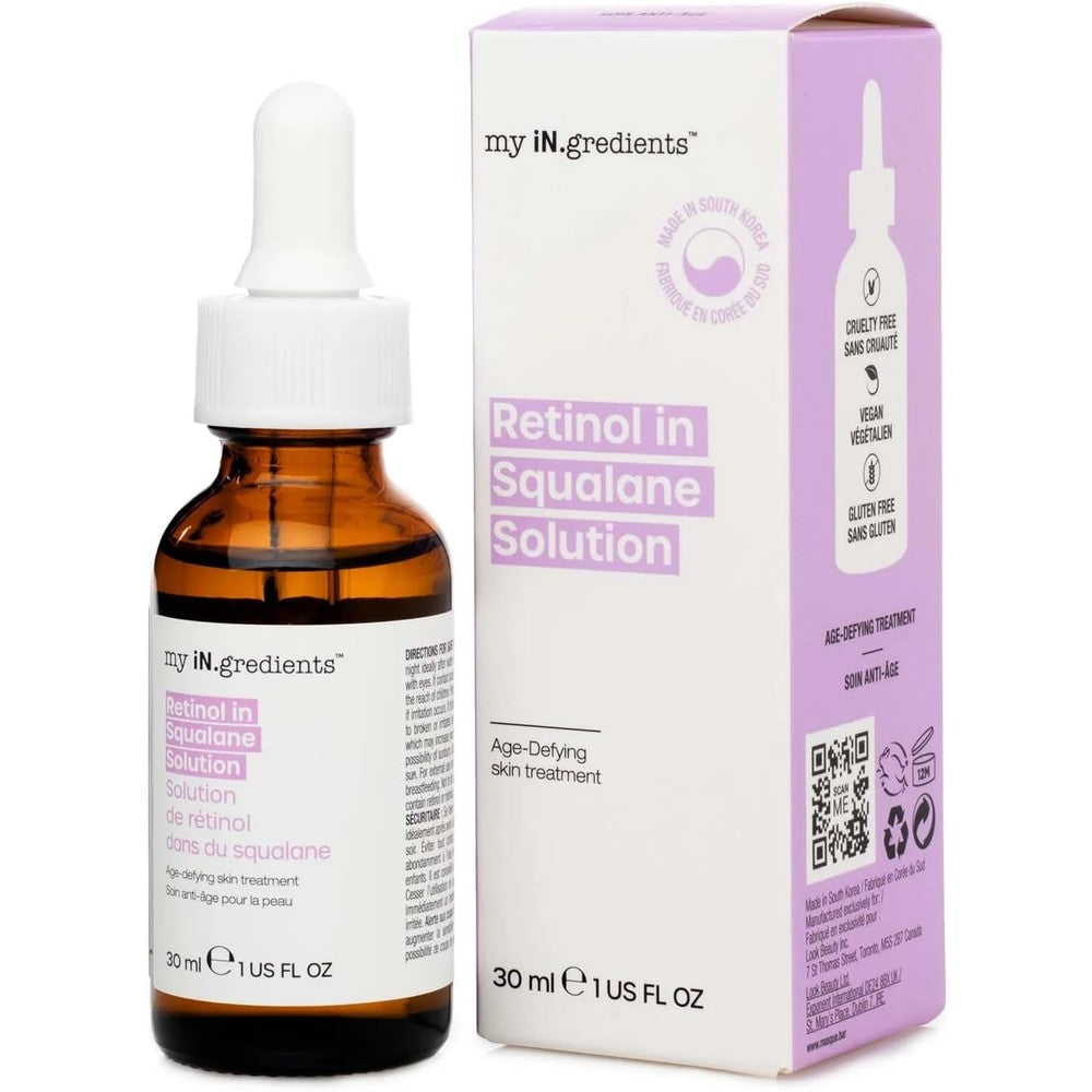 my iN.gredients Retinol In Squalane Solution Skincare Treatment Anti-Aging Korean Beauty Cosmetics