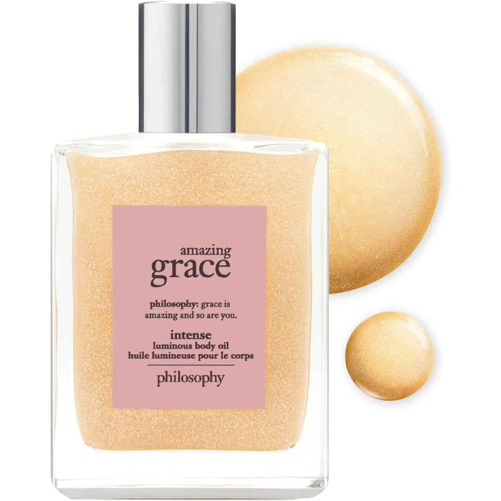 Philosophy Amazing Grace Intense Luminous Body Oil bottle front view