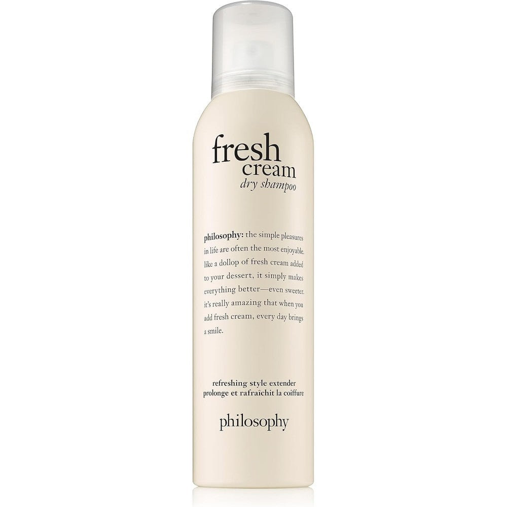 Philosophy Fresh Cream Dry Shampoo front view canister