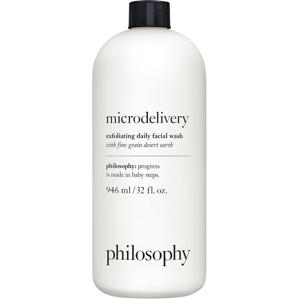 Philosophy Microdelivery Exfoliating Daily Facial Wash With Fine Grain Desert Earth And Gentle Amino Acids 32 Fluid Ounce - Image 1