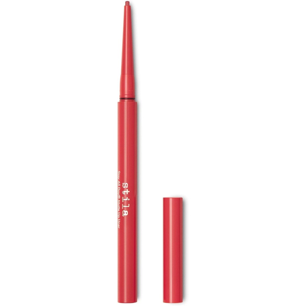 Stila Stay All Day Matte Lip Liner elegant pencil design for precise makeup application.