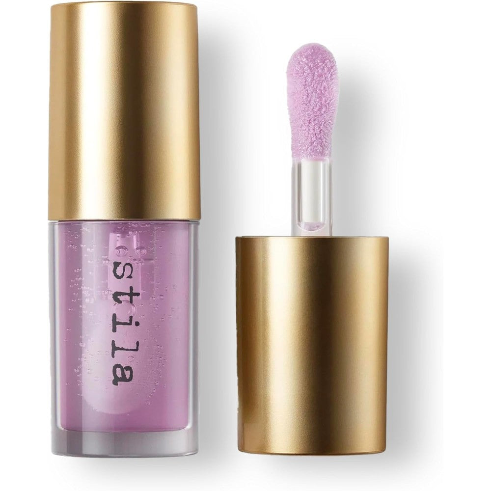 Stila Heaven's Dew Gel Lip Oil Mystic Purple front view