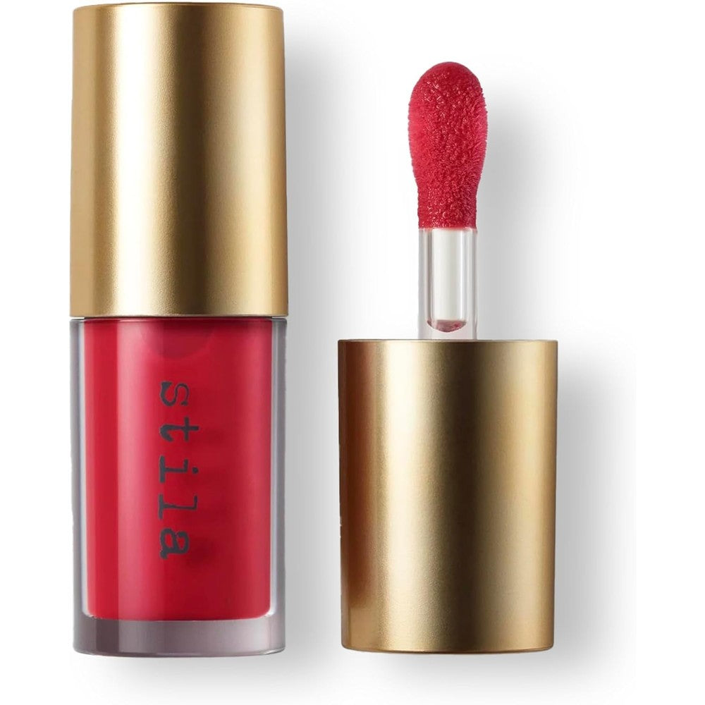 stila Heaven's Dew Gel Lip Oil Hydrating Gloss-Oil Hybrid with Jojoba, Hyaluronic Acid & Antioxidants High-Shine, Non-Sticky Nourishing Finish with Large Applicator