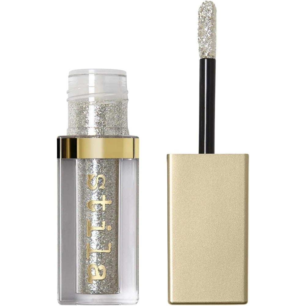 Stila Magnificent Metals Glitter and Glow liquid eyeshadow Diamond Dust front view