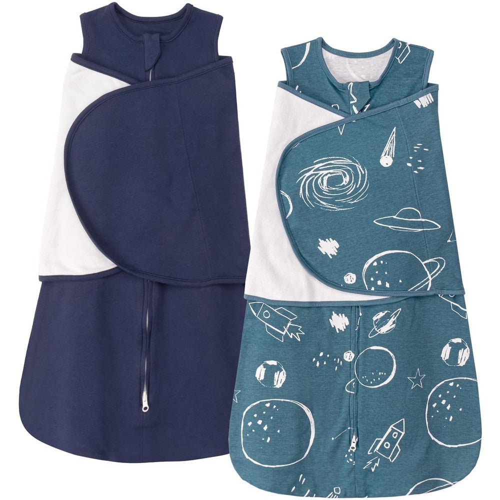 Zigjoy sleep sack swaddle 2 pack front view